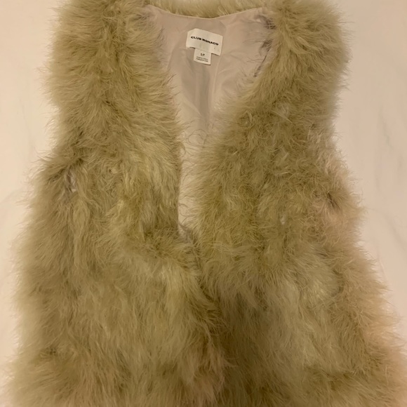 Club Monaco feather vest - Picture 2 of 2